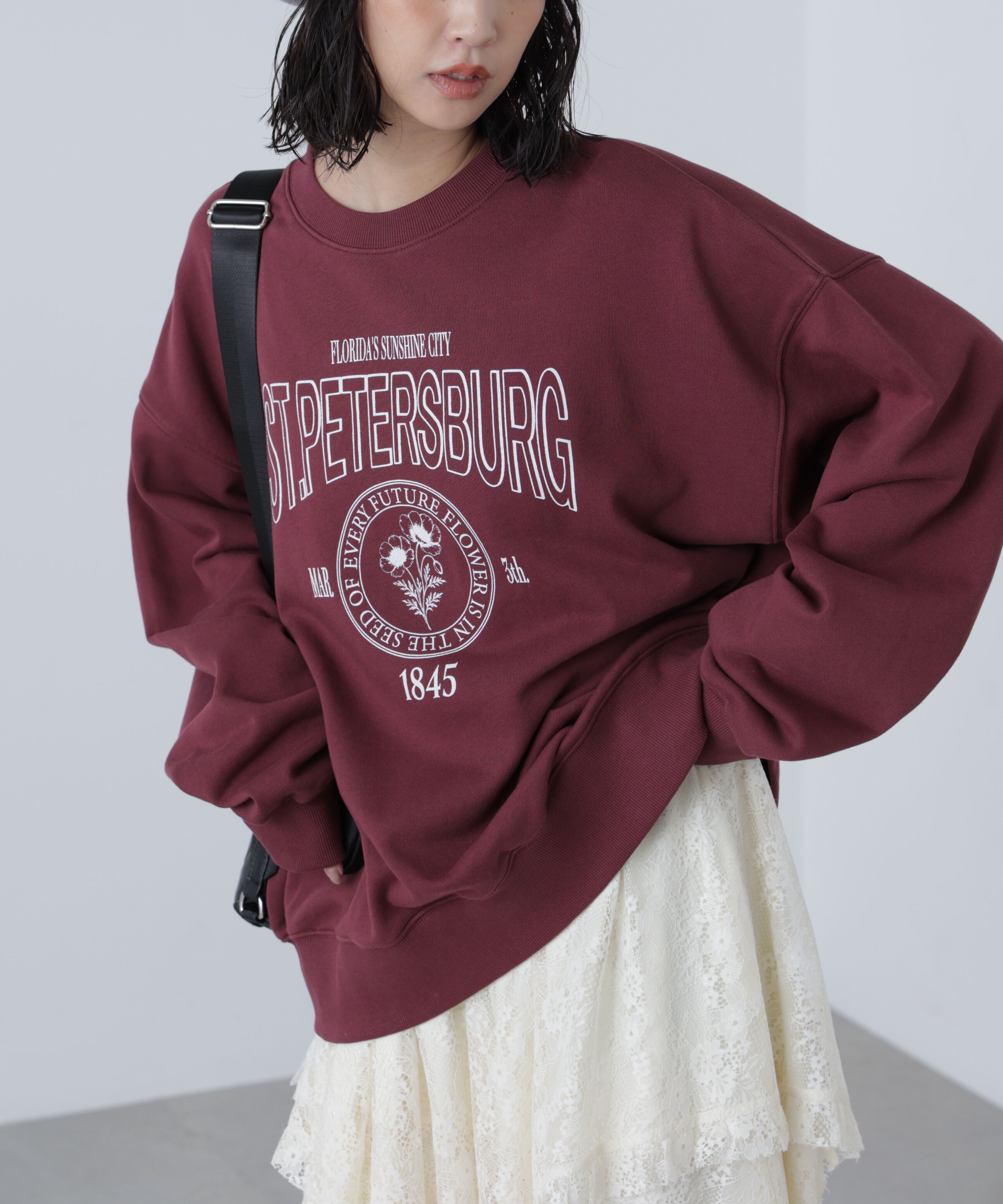  「アソートカレッジロゴビッグスウェット」|Tシャツ・カットソー|