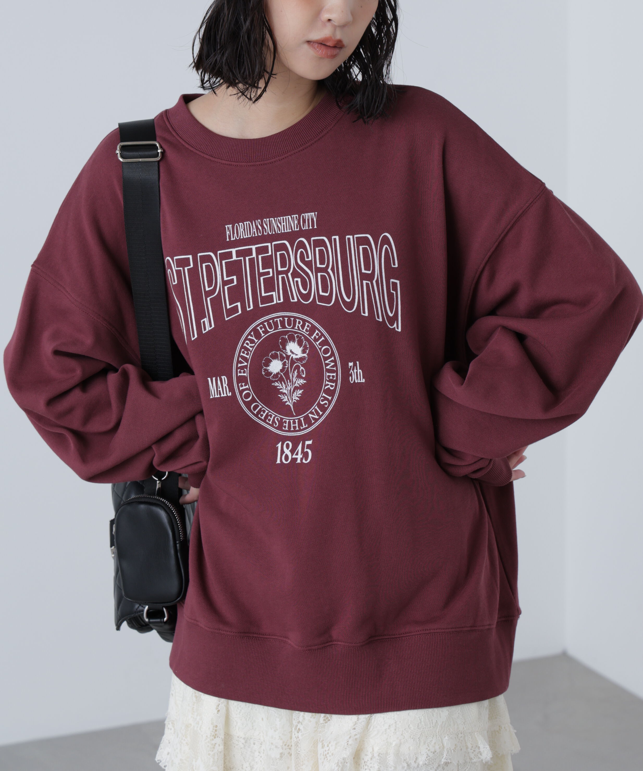  「アソートカレッジロゴビッグスウェット」|Tシャツ・カットソー|
