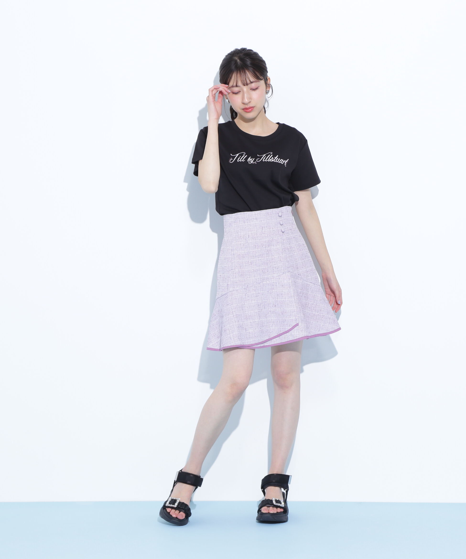  「レタリングロゴTシャツ」|Tシャツ・カットソー|