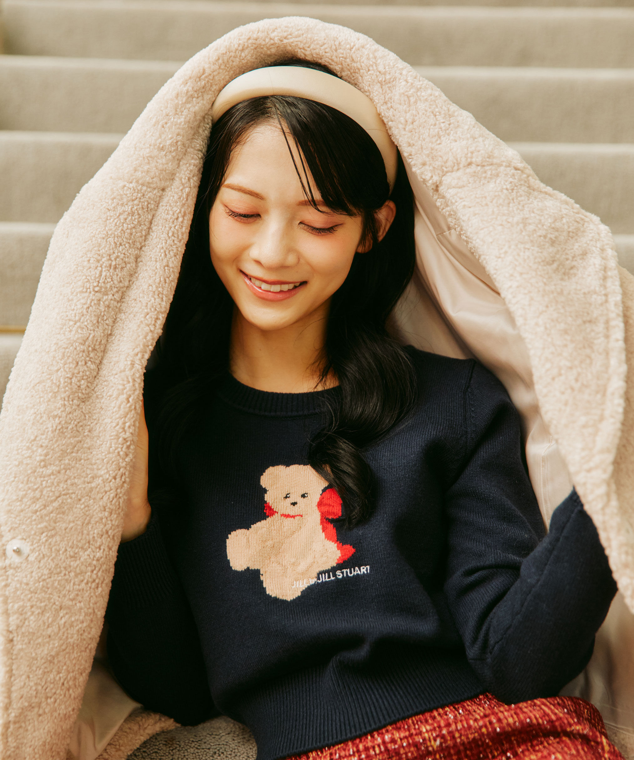  「＜BEARシリーズ＞インターシャニット」|ニット・セーター|