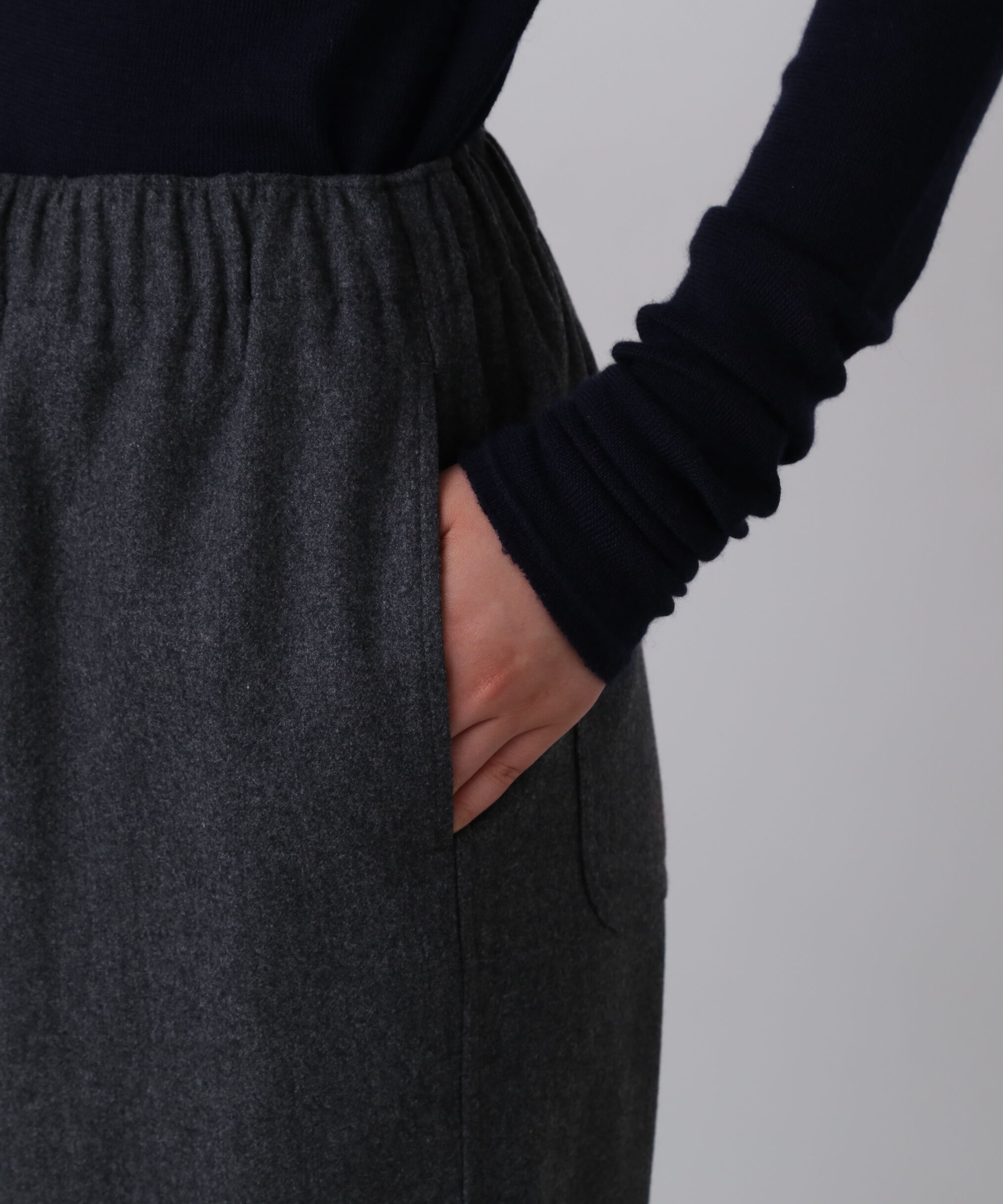 YLEVE 「YLEVE / SUPER120's WOOL FLANNEL EASY TROUSERS」|その他|