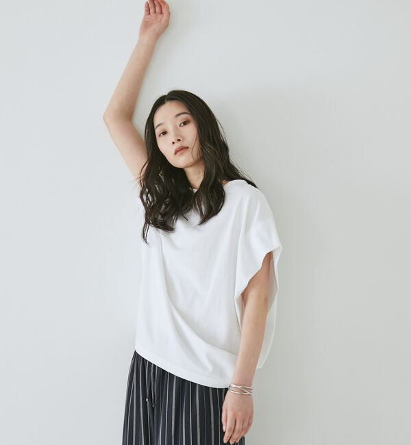 Doux archives「袖タックドルマンＴシャツ」|タンクトップ|