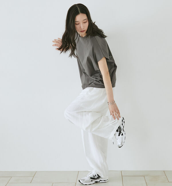 Doux archives「袖タックドルマンＴシャツ」|タンクトップ|