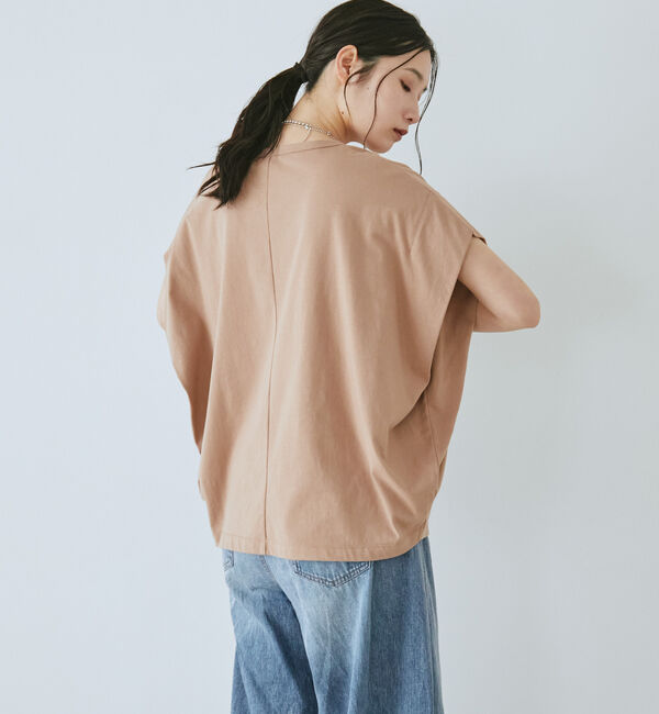 Doux archives「袖タックドルマンＴシャツ」|タンクトップ|
