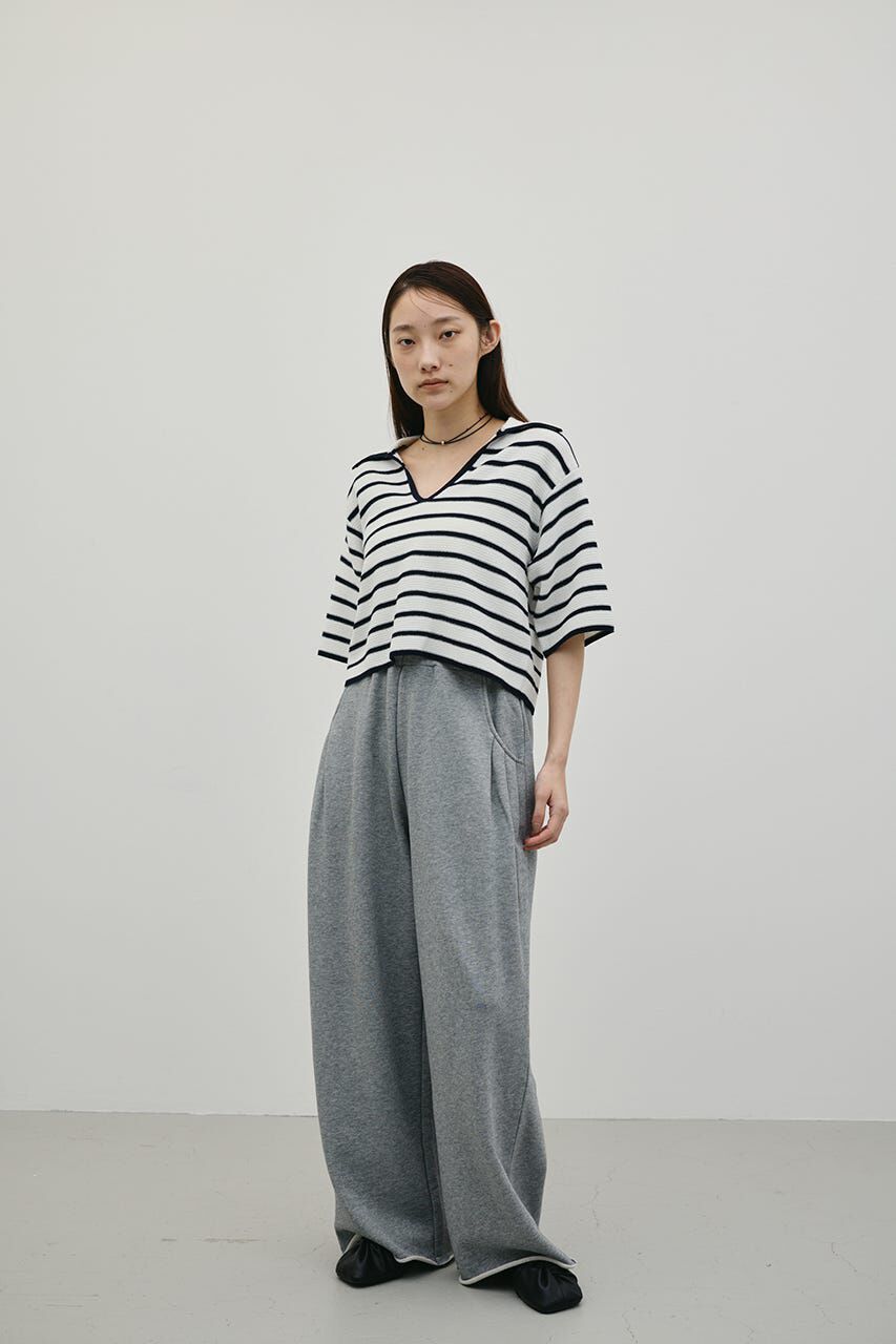 STYLEMIXER「スキッパーニットポロ」|ニット・セーター|