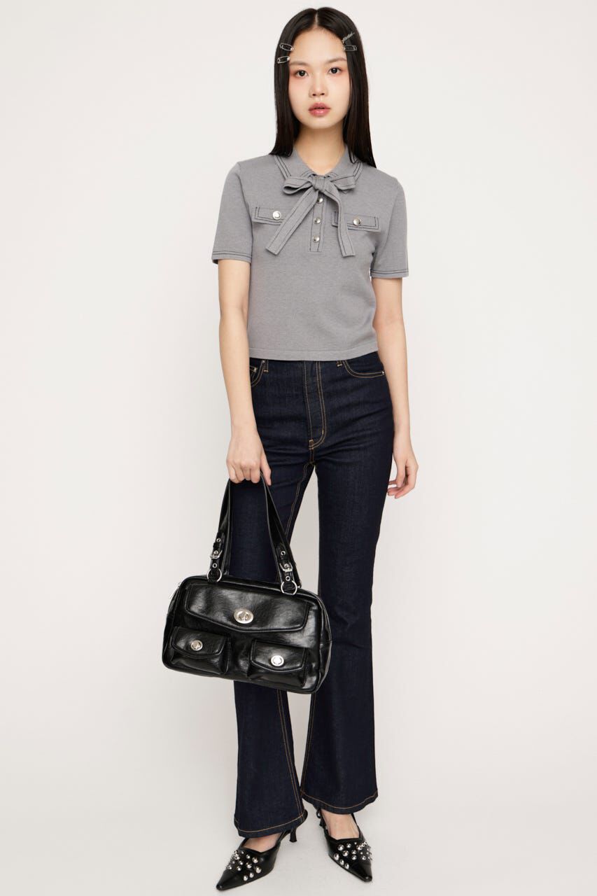 SLY「STICH COMPACT KNIT トップス」|ニット・セーター|