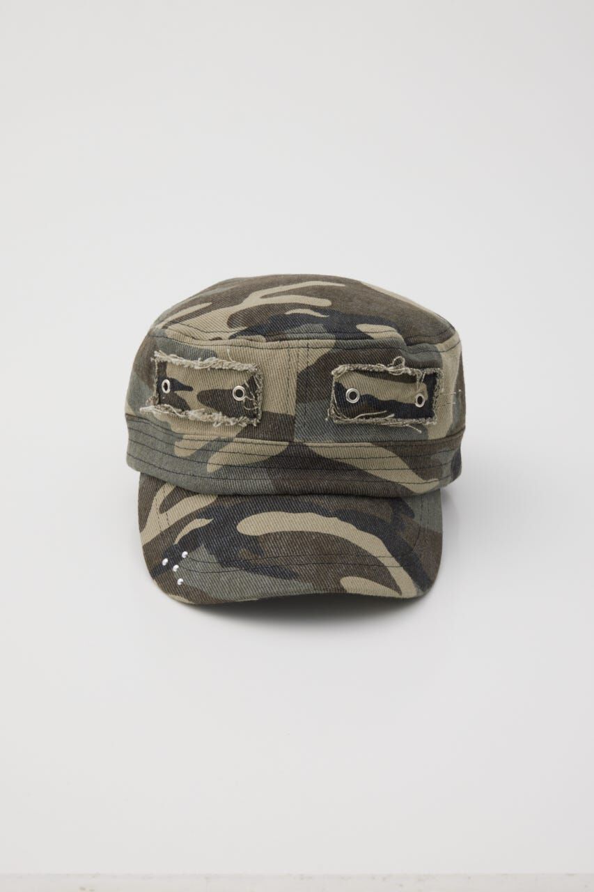 SLY「EYELET MILITARY キャップ」|その他|