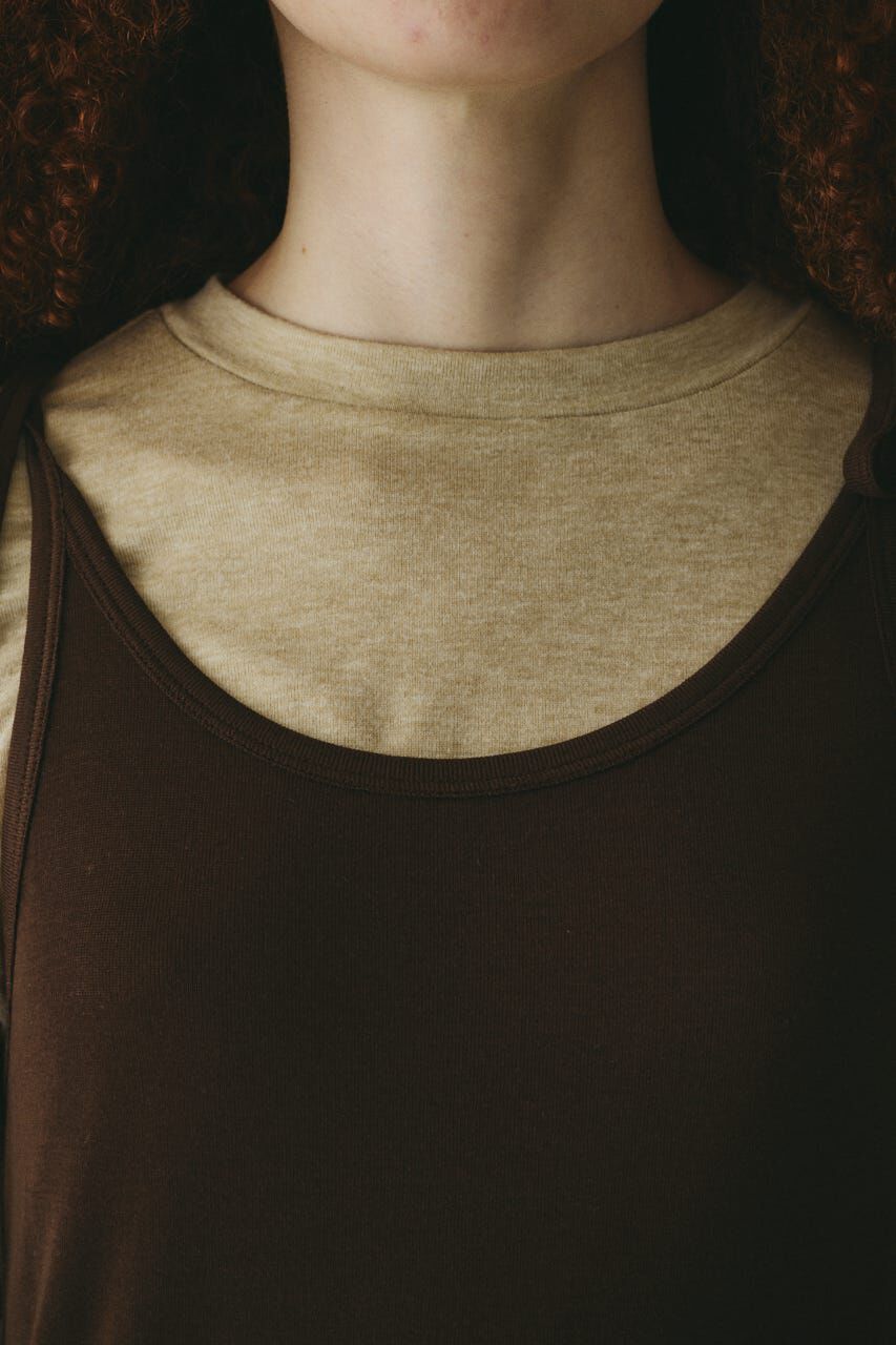 HeRIN.CYE「Sheer layreard cut tops」|Tシャツ・カットソー|