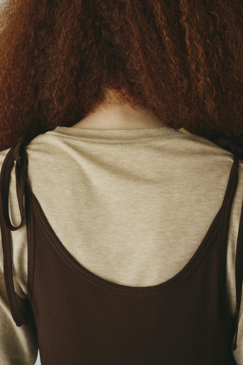 HeRIN.CYE「Sheer layreard cut tops」|Tシャツ・カットソー|