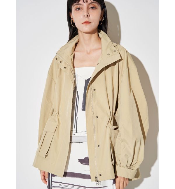 ELENDEEK「DRAWSTRING MOUNTAIN PARKA」|ブルゾン・スタジャン|イエロー