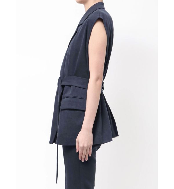 ELENDEEK「BELTED TAILORED GILET」|その他|