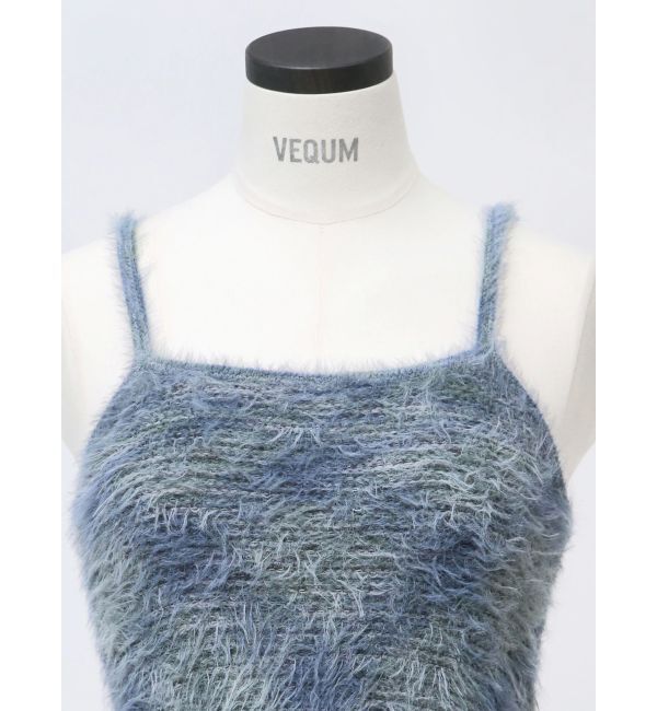 EMODA「【VEQUM】MIXTURE HALTER KNIT」|ニット・セーター|