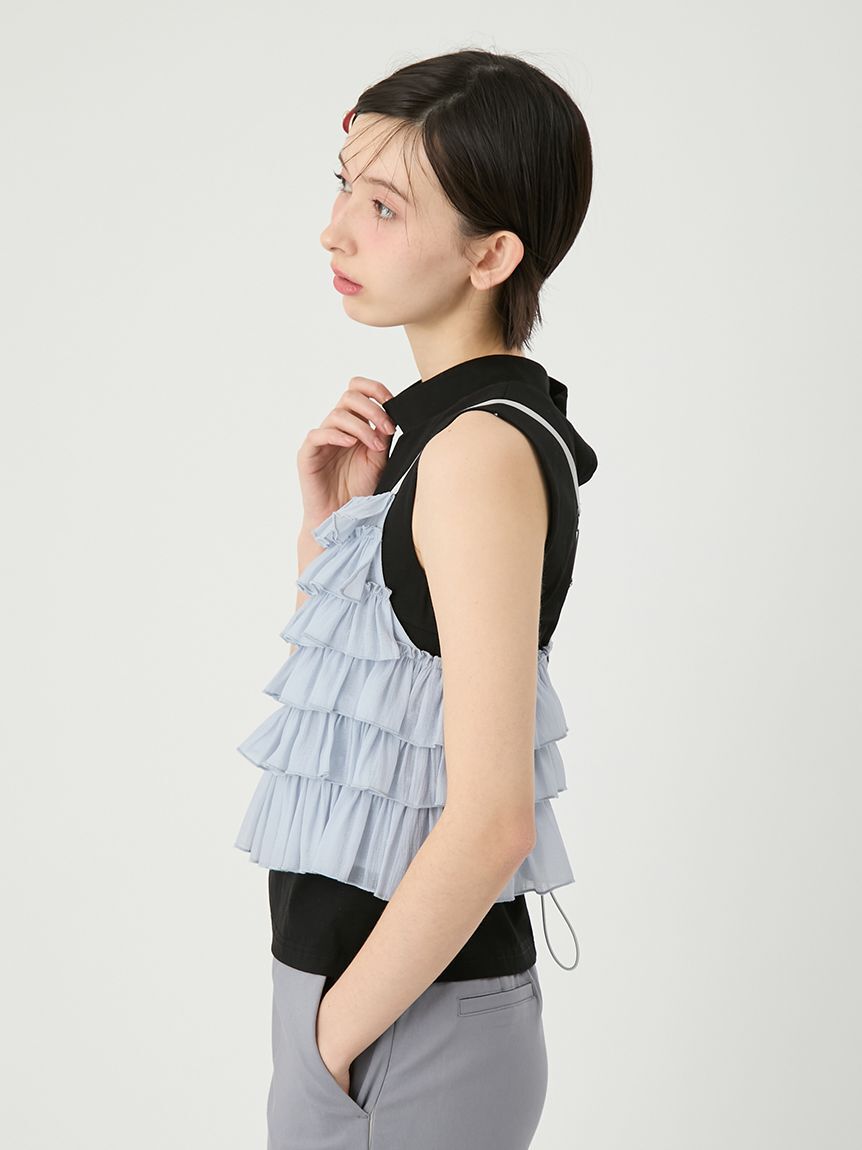 LILY BROWN「ビスチェセットカットトップス」|Tシャツ・カットソー|