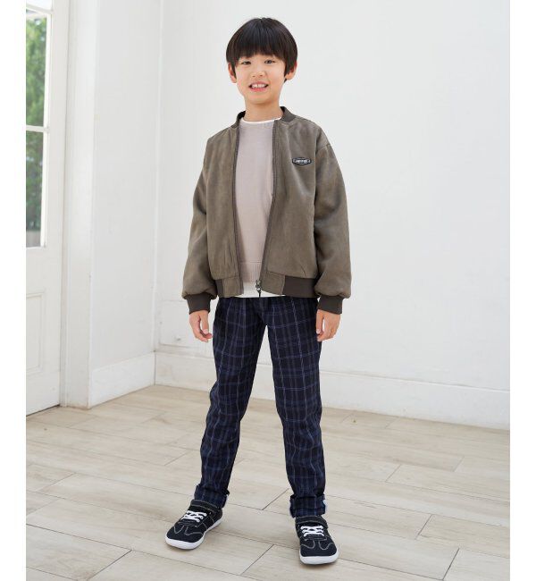 ikka kids「MKフェイクスエードリブブルゾン」|その他|