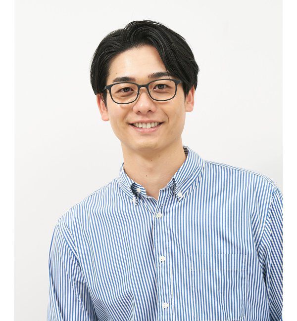  「ウェリントン型 メガネ｜伊達メガネ プラスチック&times;メタル 眼鏡 度付き眼鏡 ビジネス Zoff レンズ交換券付」|メガネ|