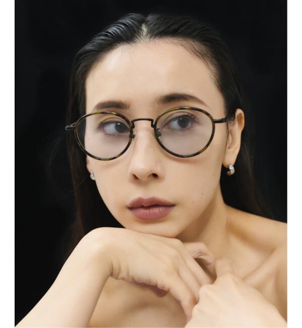  「[黒石奈央子さん ｺﾗﾎﾞ] Zoff｜Naoko Kuroishi ボストン型 サングラス | 紫外線対策 UVカット 」|サングラス|