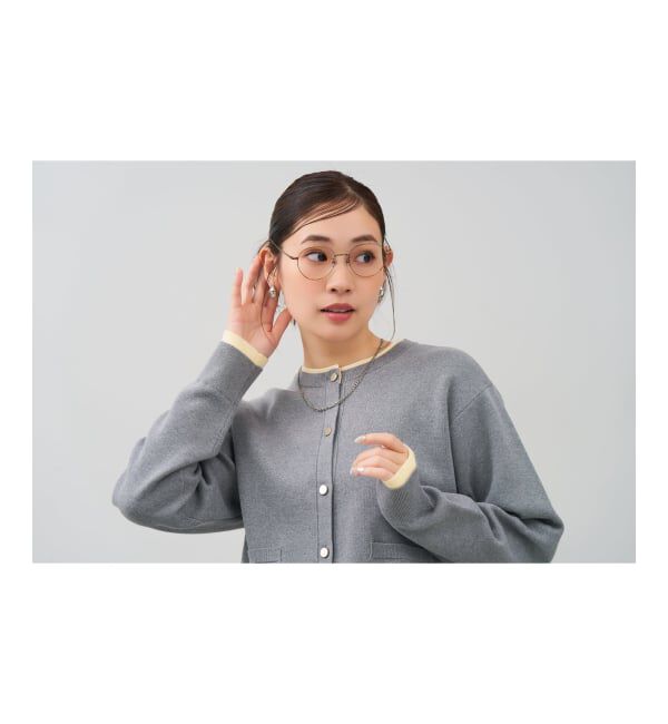  「 ボストン型 メガネ | チタン、軽量、メタル、高級感、伊達メガネ Zoff  レンズ交換券付 レンズ交換券付」|メガネ|