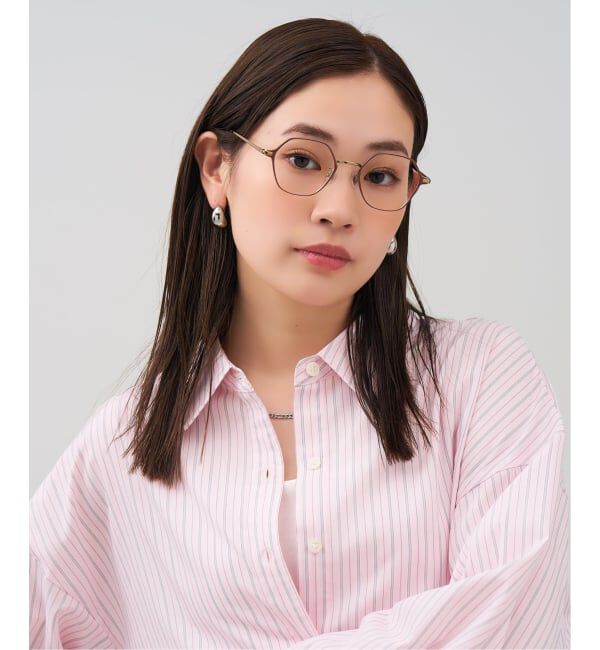  「FASHION ウェリントン型 メガネ | 軽量 メタル 高級感 FASHION レンズ交換券付」|メガネ|