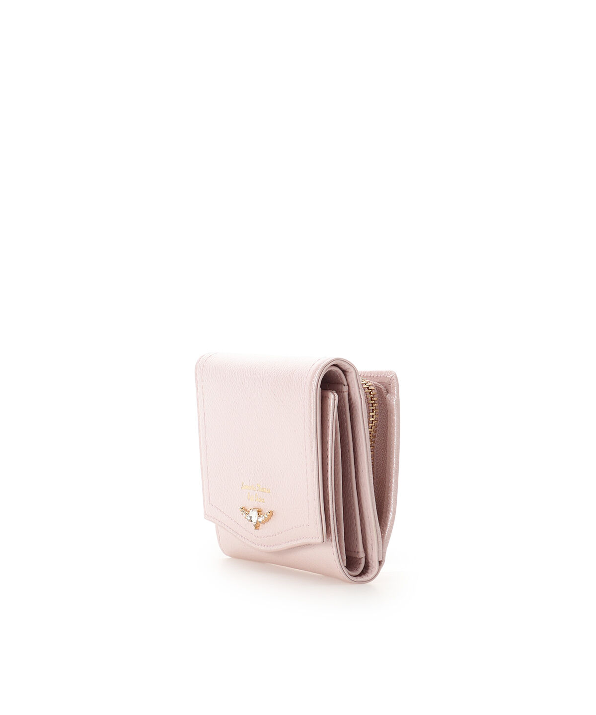 Samantha Thavasa Petit Choice「クリアハートビジュー 折財布」|財布|
