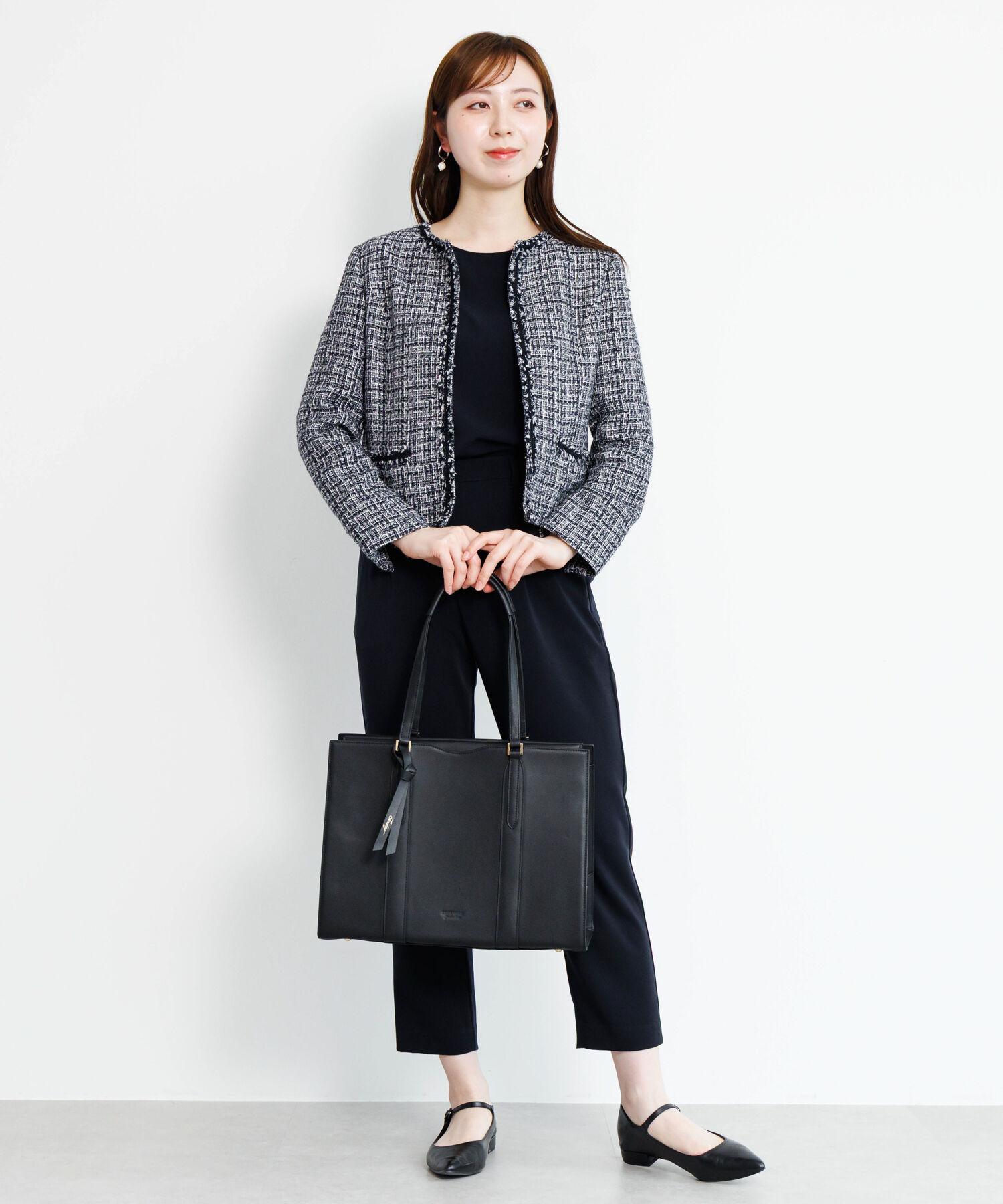 Jewelna Rose「本革 トートバッグ Jewelna Rose フィンリー レザートート A4/13.3インチPC収納 65591」|トートバッグ|