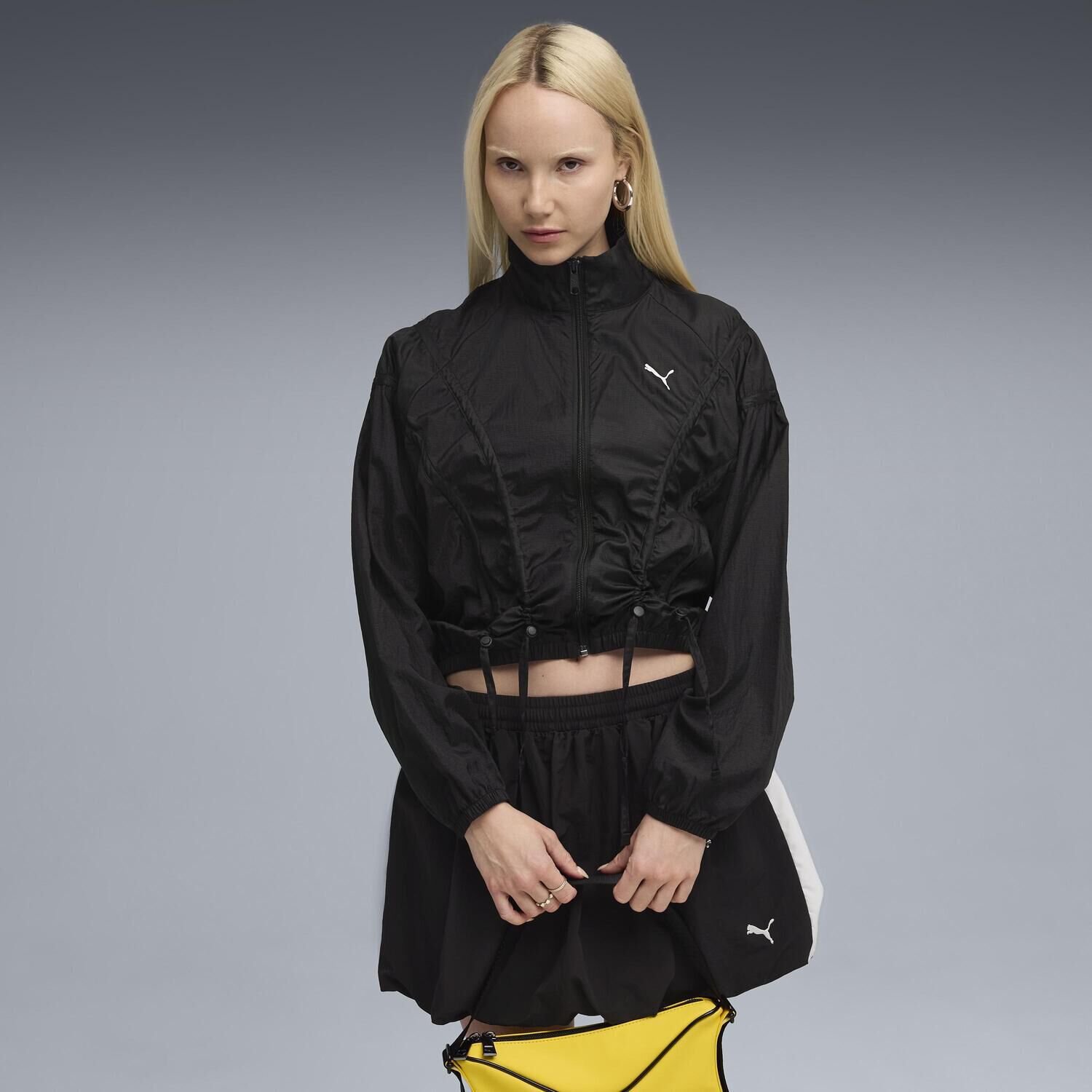 PUMA「【PUMA ｳｪｱ】W DARE TO OVERSIZED WV JACKET」|ポロシャツ|