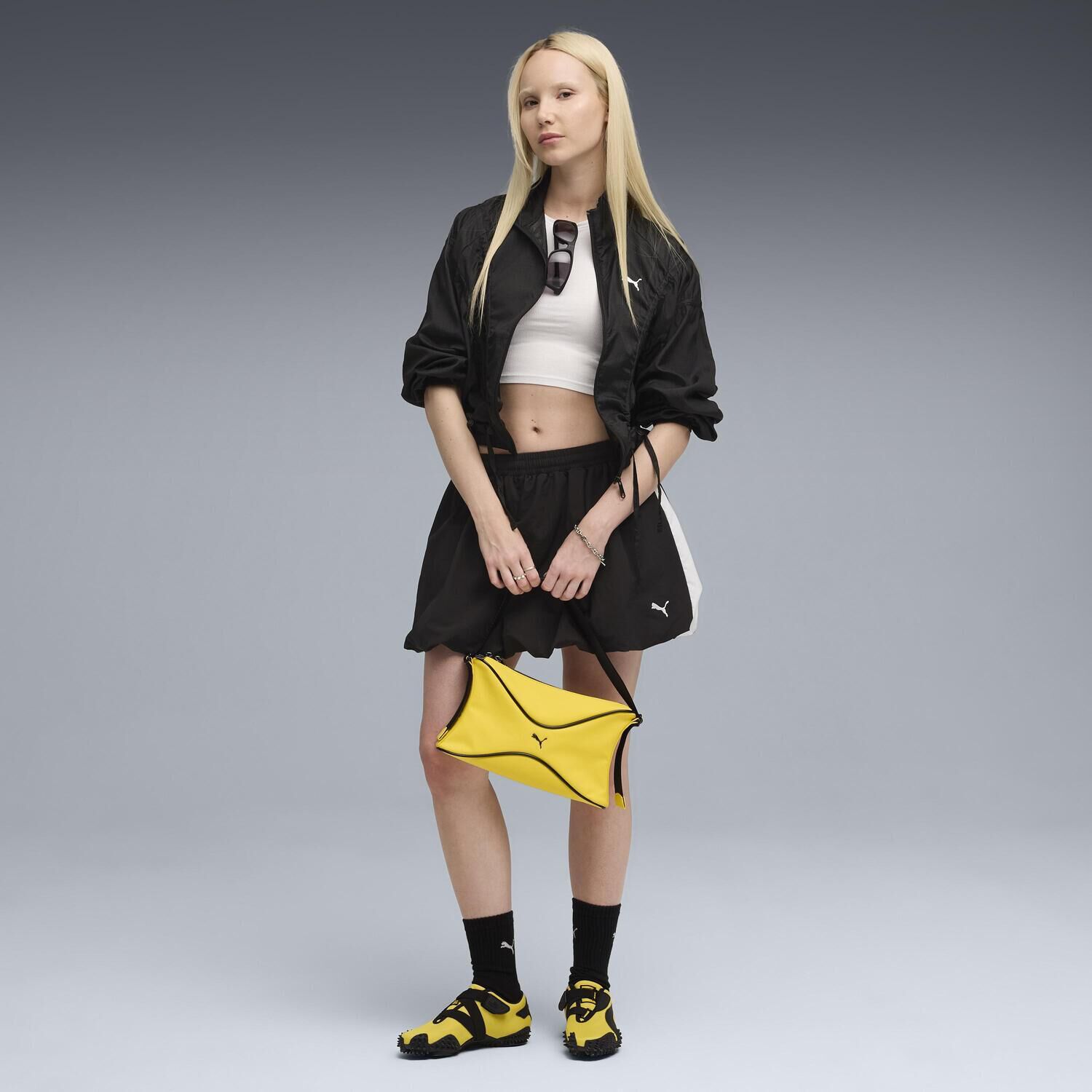 PUMA「【PUMA ｳｪｱ】W DARE TO OVERSIZED WV JACKET」|ポロシャツ|