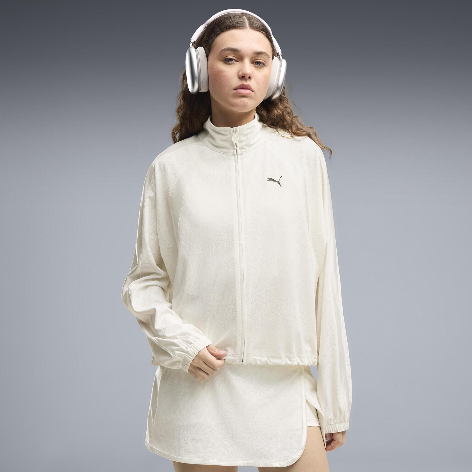 PUMA「【PUMA ｳｪｱ】W LACE PACK T7 RELAXED JKT」|ポロシャツ|