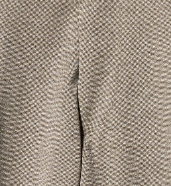 UNITED ARROWS「ジャージー スリムテーパード サイドシャーリング 1プリーツ スラックス」|スラックス|