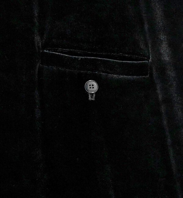 UNITED ARROWS「＜SACRA＞ベロア オールインワン パンツ」|オールインワン|