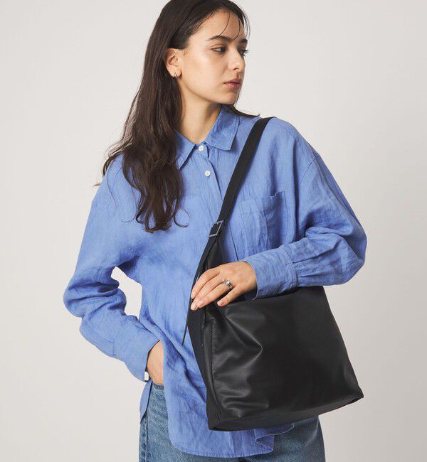 UNITED ARROWS green label relaxing「【WEB限定】＜PARTE＞ダブルバックル 2WAYショルダーバッグ  はっ水」|ショルダー・メッセンジャー|