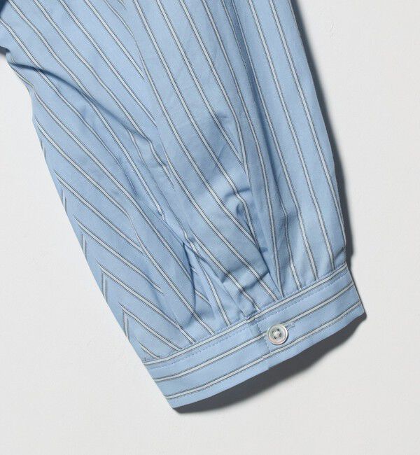 UNITED ARROWS green label relaxing「フリル ネック ショートスリーブ ブラウス」|シャツ・ブラウス|