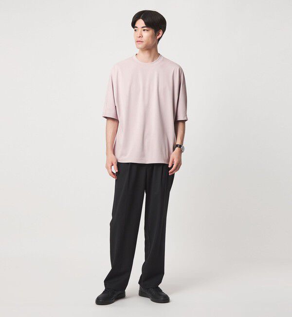 UNITED ARROWS green label relaxing「トリコット ドルマンスリーブ 半袖 Tシャツ カットソー -UVカット・吸水速乾-」|Tシャツ・カットソー|