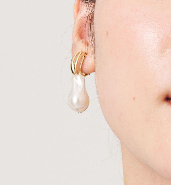 BEAUTY&YOUTH UNITED ARROWS「バロックパールモチーフ イヤリング」|イヤリング|