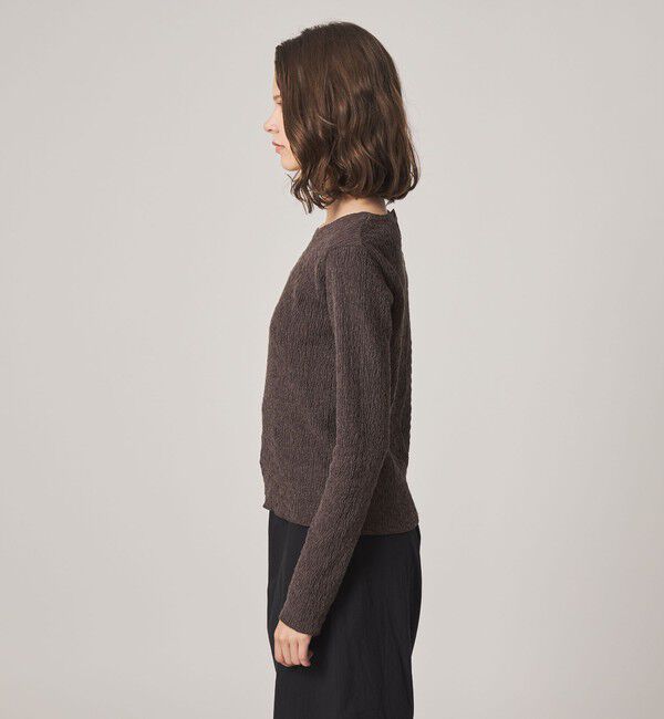 STEVEN ALAN「＜Steven Alan＞シュリンクレース クルーネック プルオーバー」|Tシャツ・カットソー|