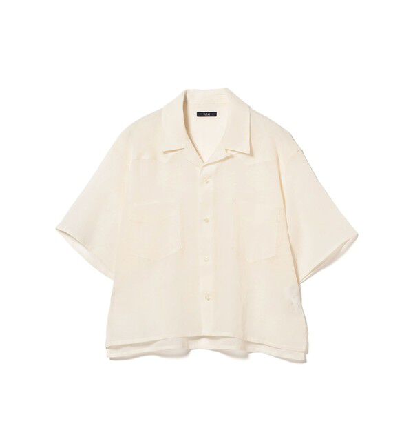 Demi-Luxe BEAMS 「YLEVE / ボイル ステッチ シャツ」|シャツ・ブラウス|