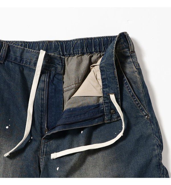 BEAMS「【別注】NULL TOKYO / Paintr Denim Shorts」|その他|