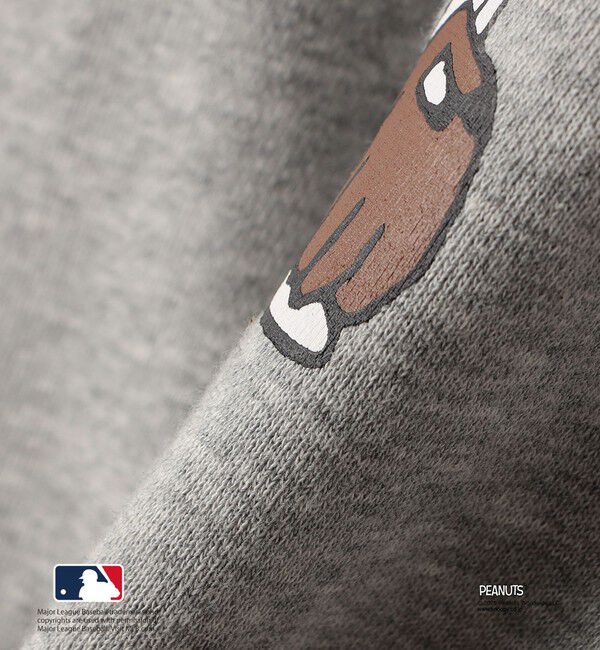 SHIPS KIDS「SHIPS KIDS:100～125cm / PEANUTS&times;MLB プリント スウェット」|スウェット・ジャージ|