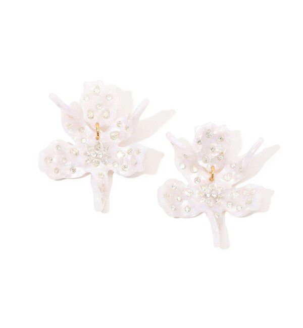 TOMORROWLAND GOODS「LELE SADOUGHI リリーピアス」|ピアス|12 ホワイト系