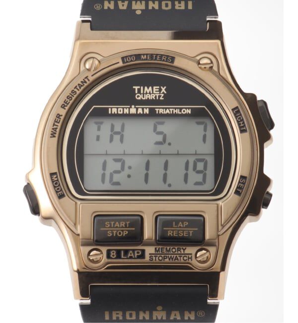 HIROB「TIMEX IRONMAN 8LAP tx-tw5m66600 Gold」|腕時計|