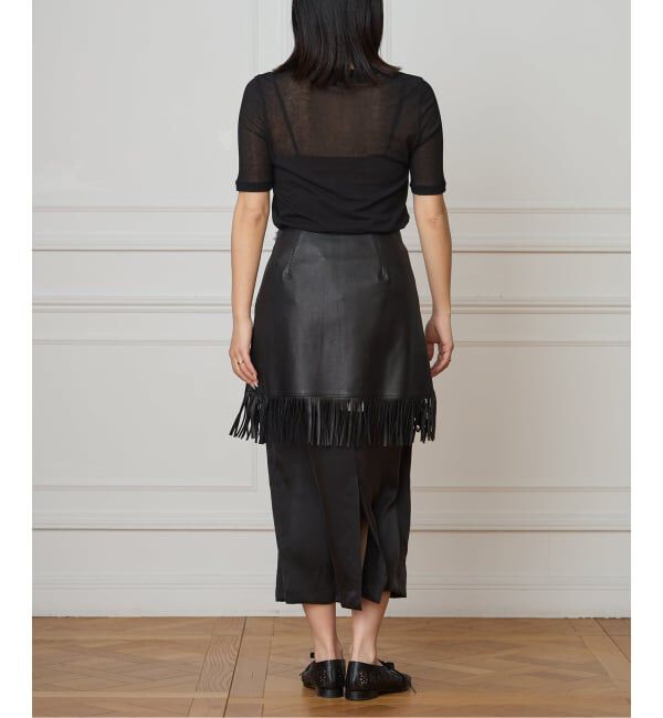IENA LA BOUCLE「《追加2》IENA LA BOUCLE 水撚りガスフライス半袖プルオーバー」|Tシャツ・カットソー|
