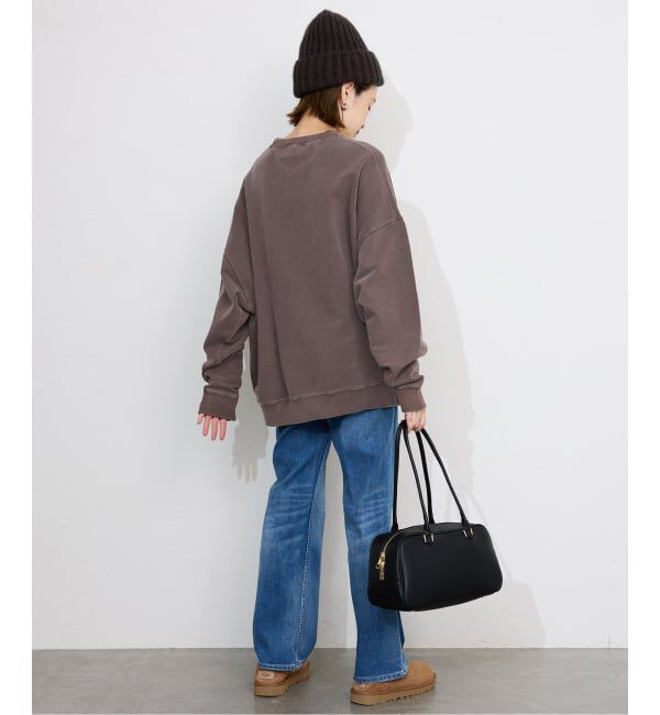 SLOBE IENA「《WEB限定カラー有り/追加》ビックシルエットピグメント裏毛プルオーバー」|スウェット・ジャージ|
