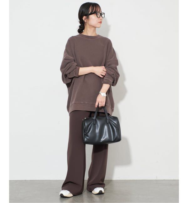 SLOBE IENA「《WEB限定カラー有り/追加》ビックシルエットピグメント裏毛プルオーバー」|スウェット・ジャージ|