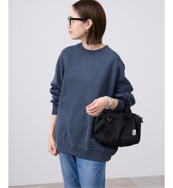 SLOBE IENA「《WEB限定カラー有り/追加》ビックシルエットピグメント裏毛プルオーバー」|スウェット・ジャージ|