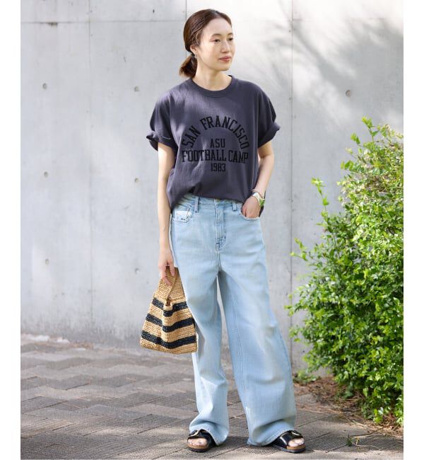 SLOBE IENA「GULF COAST/ガルフコースト SLOBE別注 グラフィックTEE1」|Tシャツ・カットソー|