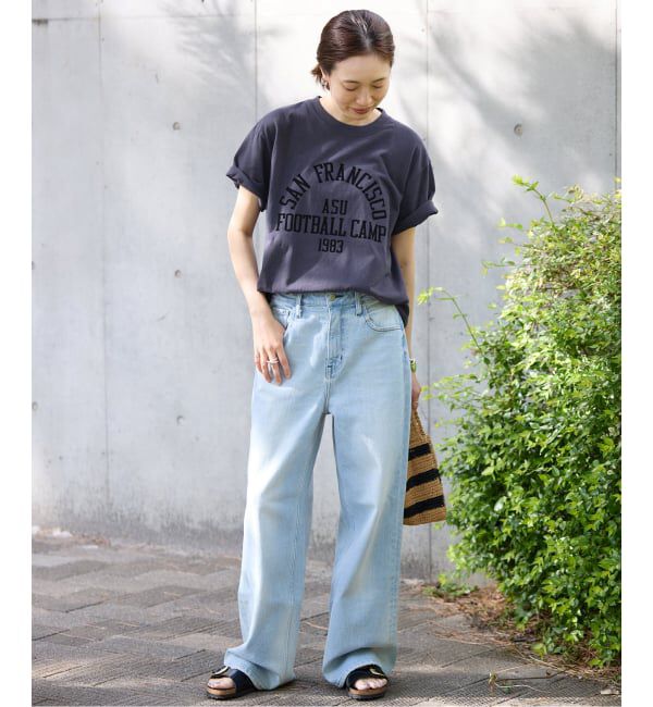 SLOBE IENA「GULF COAST/ガルフコースト SLOBE別注 グラフィックTEE1」|Tシャツ・カットソー|