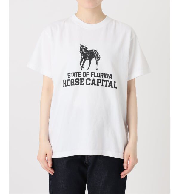 SLOBE IENA「GULF COAST/ガルフコースト SLOBE別注 グラフィックTEE1」|Tシャツ・カットソー|