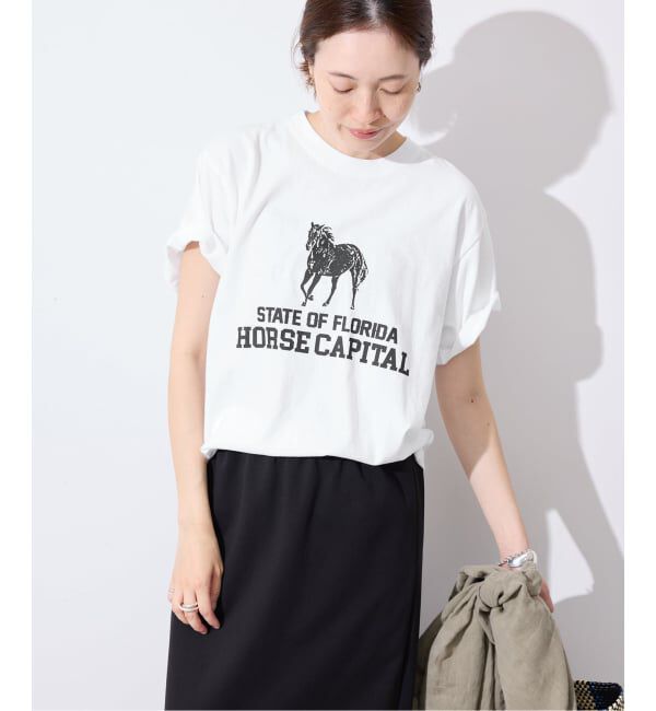 SLOBE IENA「GULF COAST/ガルフコースト SLOBE別注 グラフィックTEE1」|Tシャツ・カットソー|