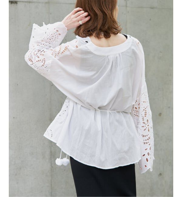 VERMEIL par iena「シフリー刺繍ブラウス」|シャツ・ブラウス|