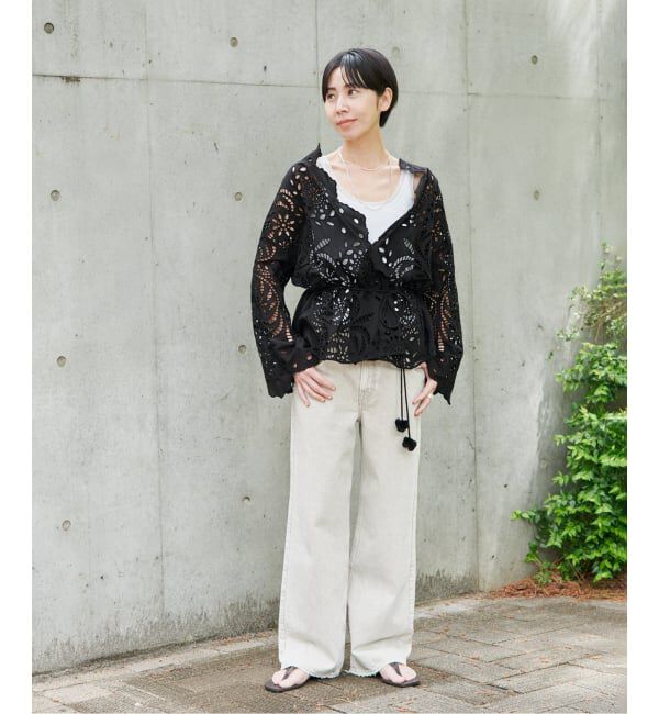VERMEIL par iena「シフリー刺繍ブラウス」|シャツ・ブラウス|