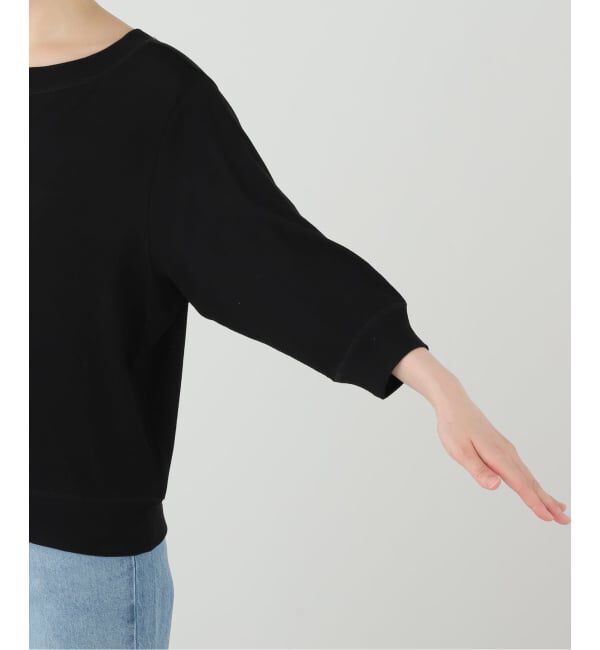 IENA「ガーゼフライス ボートネックプルオーバー」|Tシャツ・カットソー|